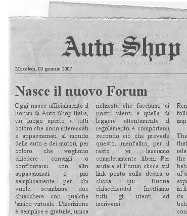 Auto Shop Italia - Forum