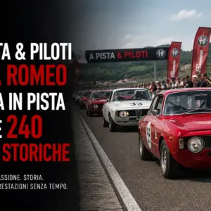 A Pista & Piloti Alfa Romeo porta in pista oltre 240 auto storiche