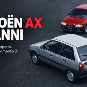 Citroën AX: 40 anni dalla S9 alla compatta che cambiò il segmento B