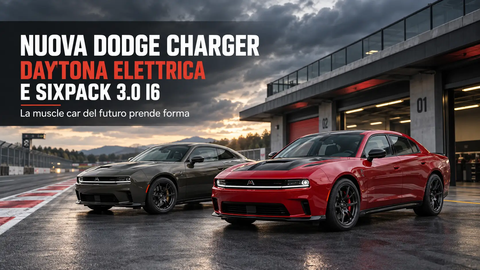 Nuova Dodge Charger: Daytona elettrica e SIXPACK 3.0 I6 per la muscle car del futuro