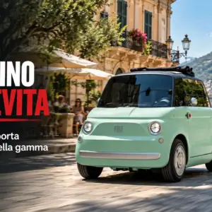 Fiat Topolino Dolcevita: il tetto in tela porta la Dolce Vita nella gamma