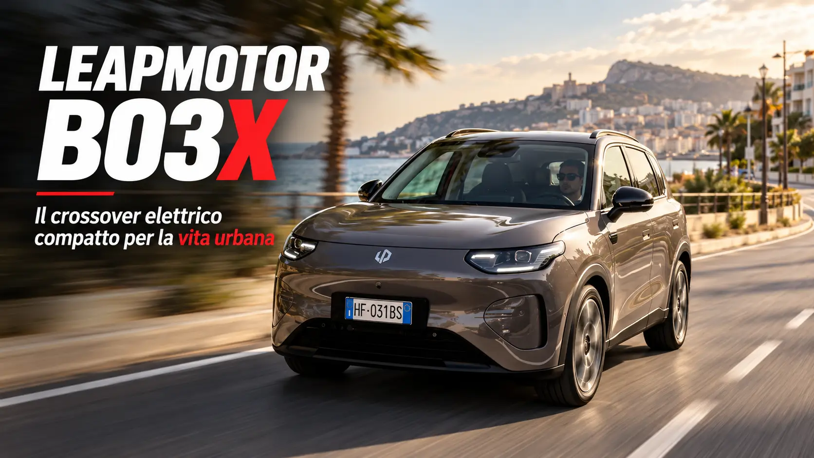 Leapmotor B03X, il crossover elettrico compatto pensato per la vita urbana